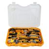 60-Piece General Household HandTool kit , Mechanics Tools Set with Plastic Toolbox Storage Case